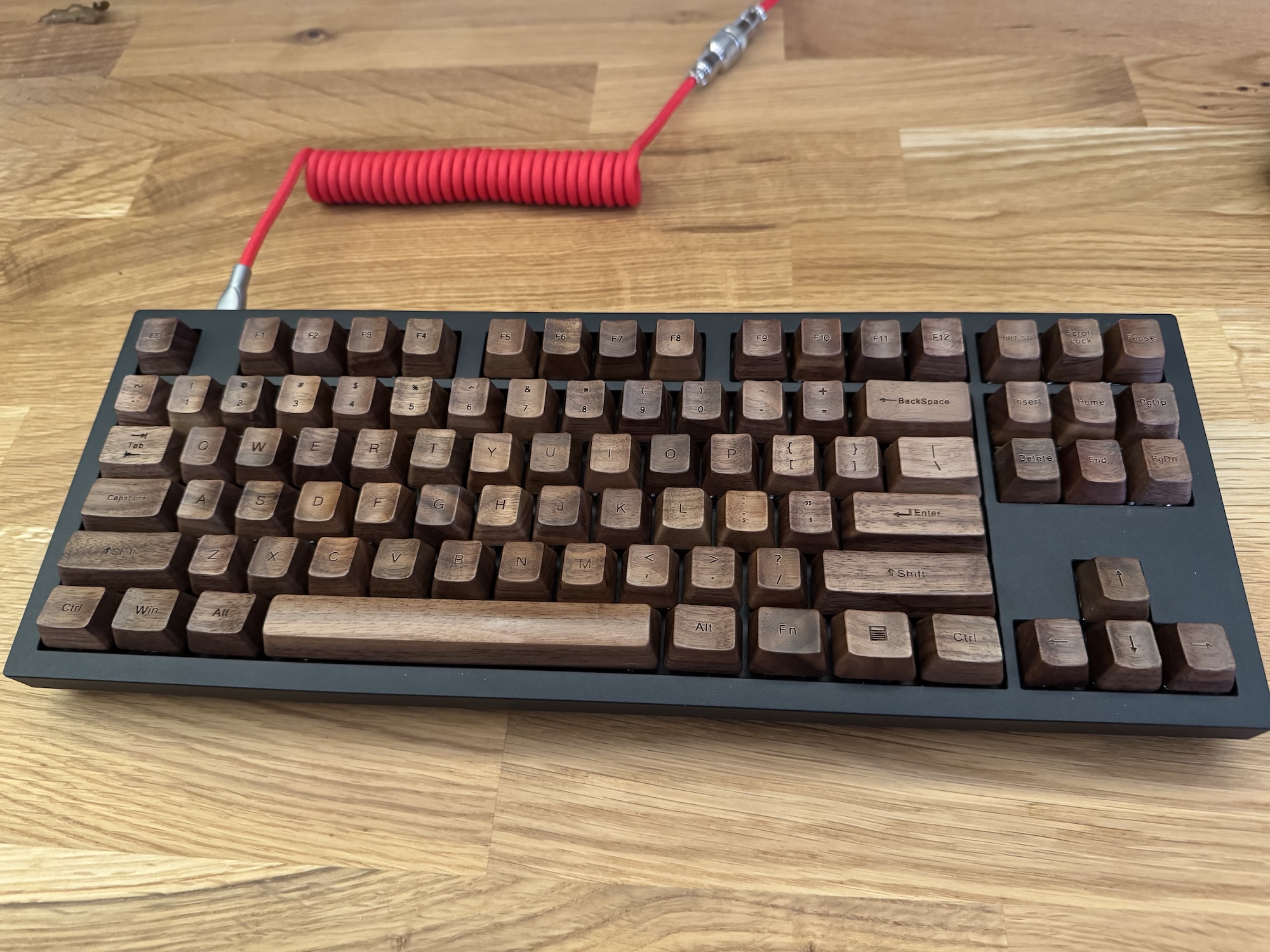 キーボード KPREPUBLIC LOOP WOODEN KEYCAPS Se408f26427fc4c6bb7921c21eb696