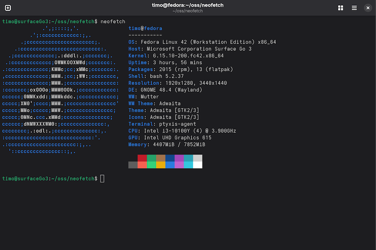 neofetch